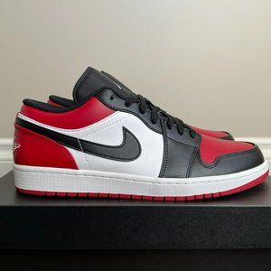 Jordan 1 Low Bred Toe Size 11 Mens Brand New Free Shipping